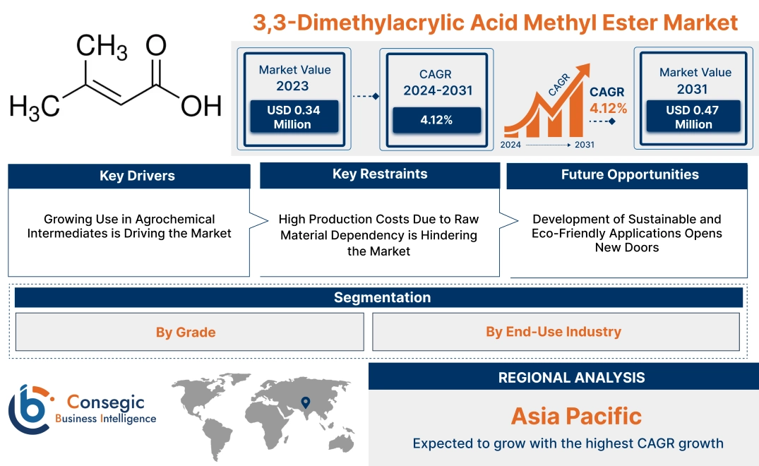 3,3-Dimethylacrylic Acid Methyl Ester Market