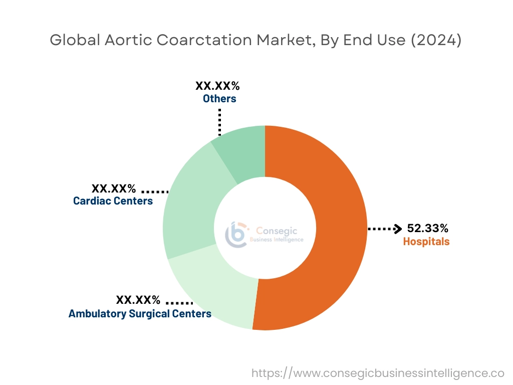 Aortic Coarctation Market By End-Use