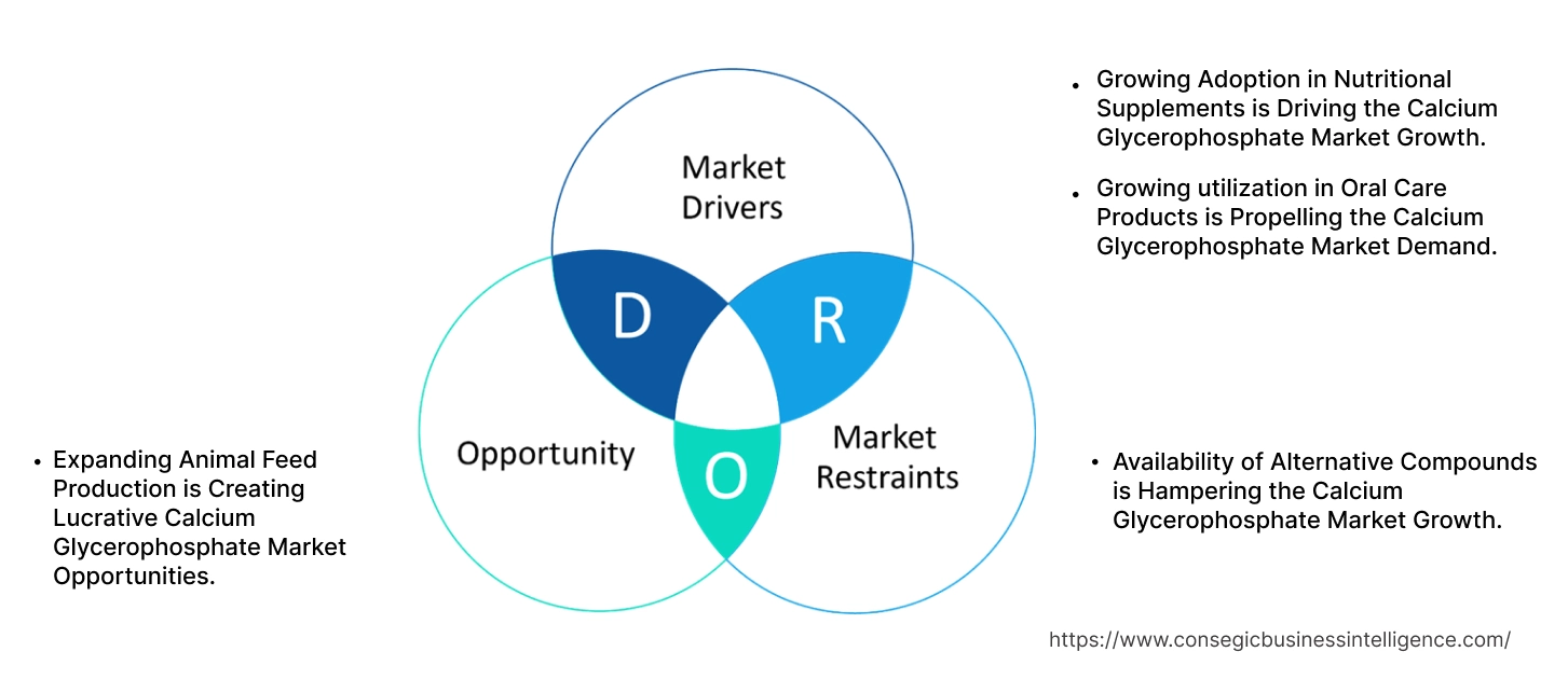 Calcium Glycerophosphate Market Dynamics