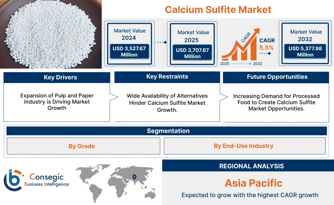 Calcium Sulfite Market