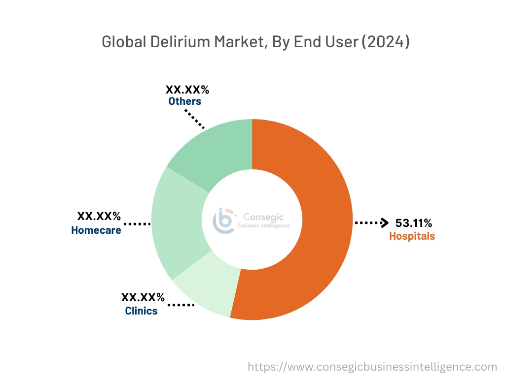 Delirium Market By End-User