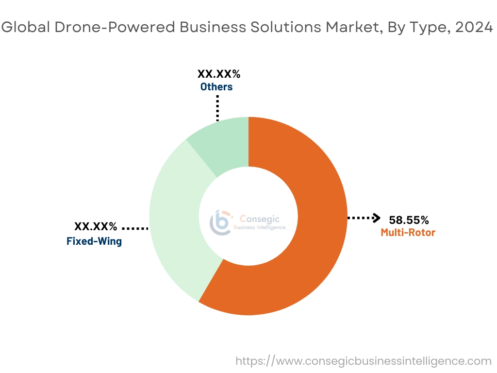 Drone-Powered Business Solutions Market By Type