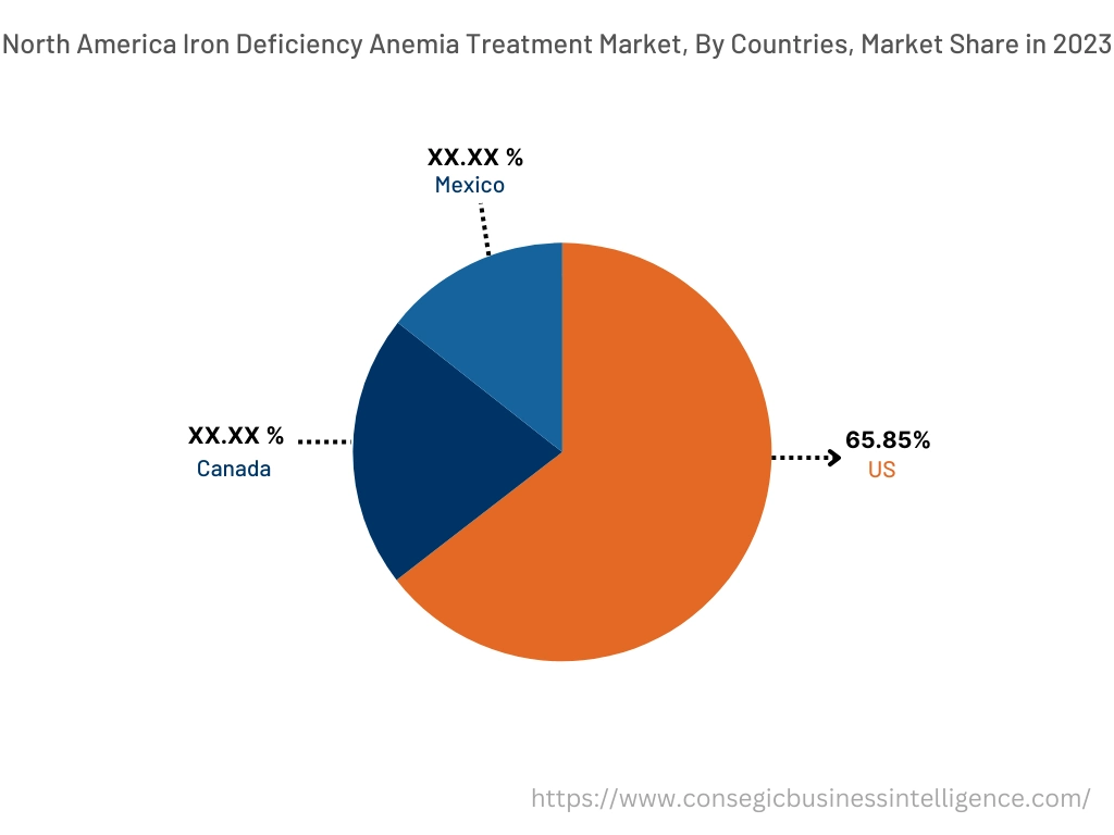 Iron Deficiency Anemia Treatment Market    By Country