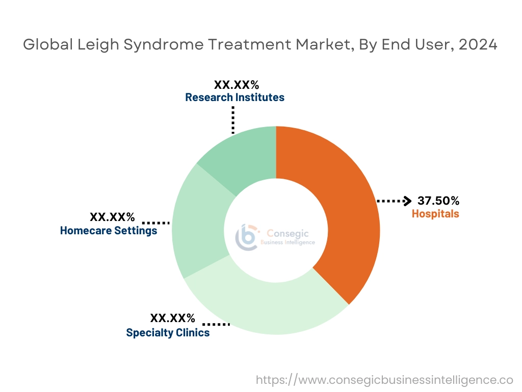 Leigh Syndrome Treatment Market By End User