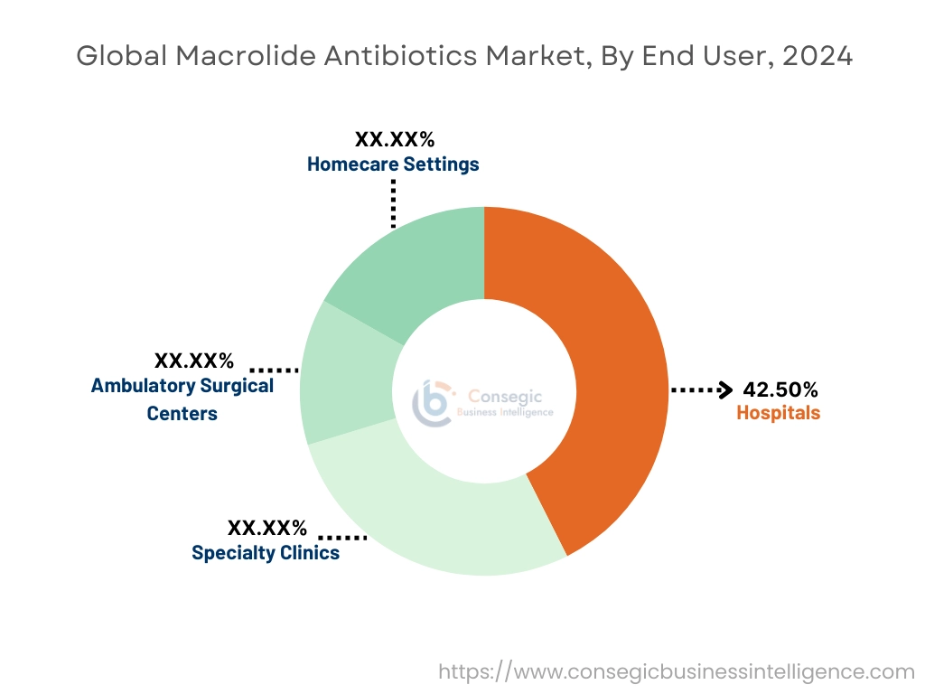 Macrolide Antibiotics Market By End-User