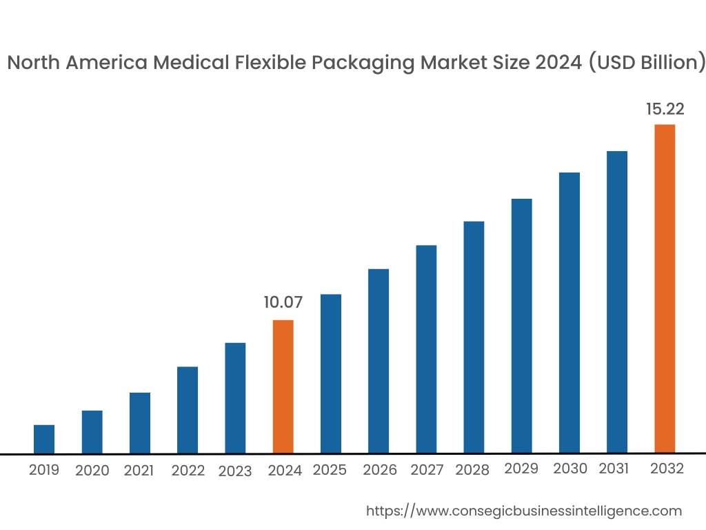 Medical Flexible Packaging Market By Region