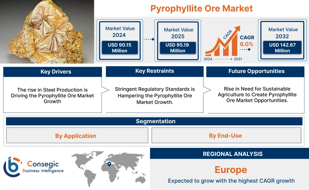 Pyrophyllite Ore Market