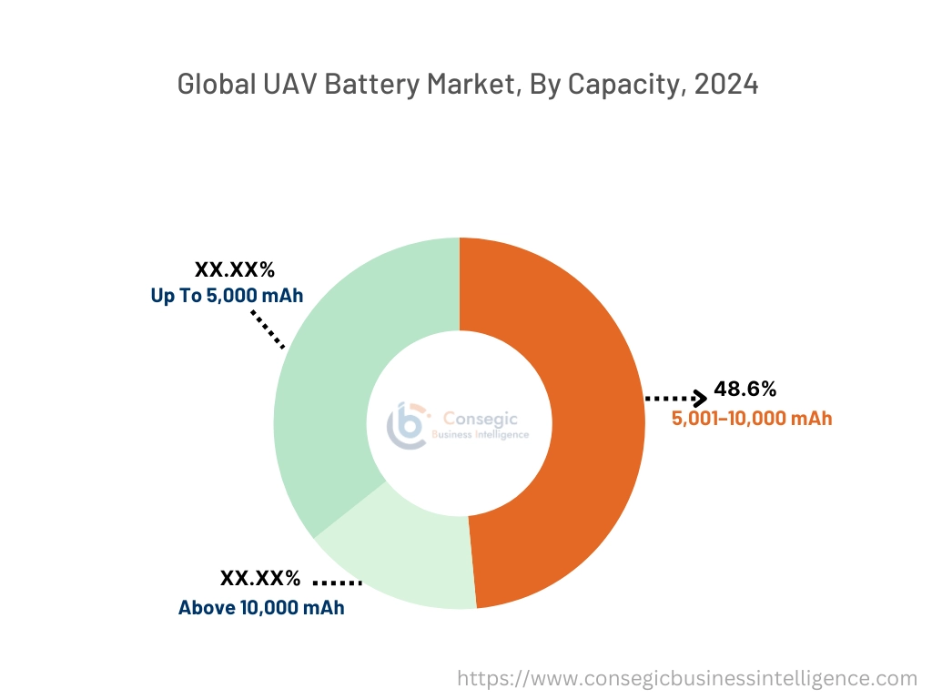 UAV Battery Market By Capacity