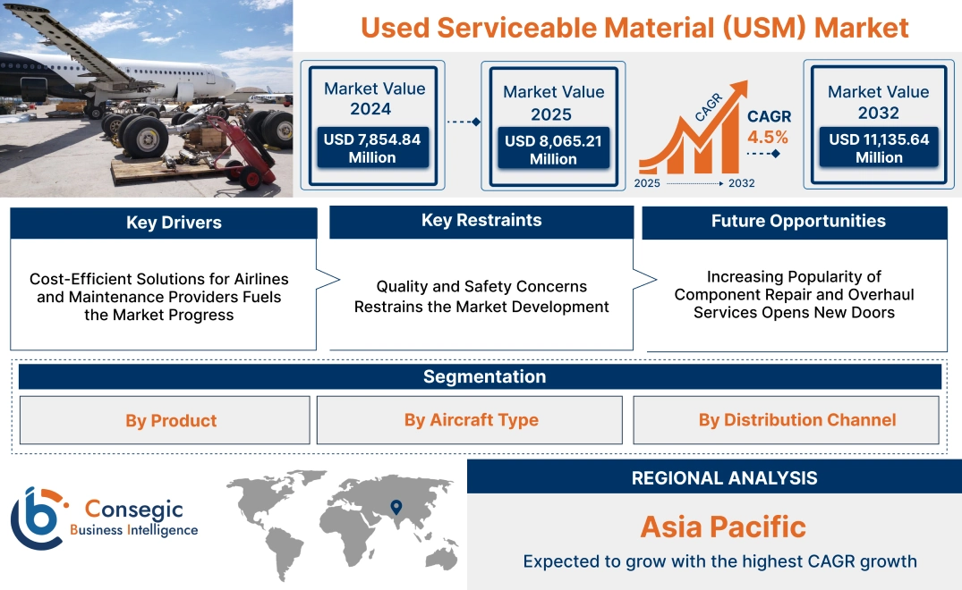 Used Serviceable Material (USM) Market